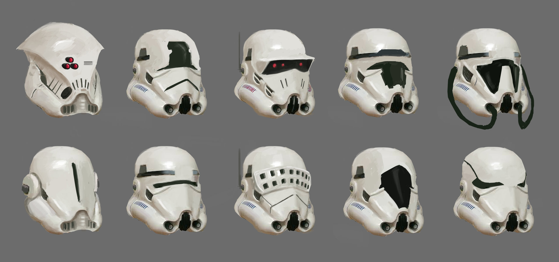 clone trooper armor designs